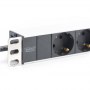 DIGITUS DN-95401 - power strip | Output Connector Qty 8 | 2 m | Black - 6